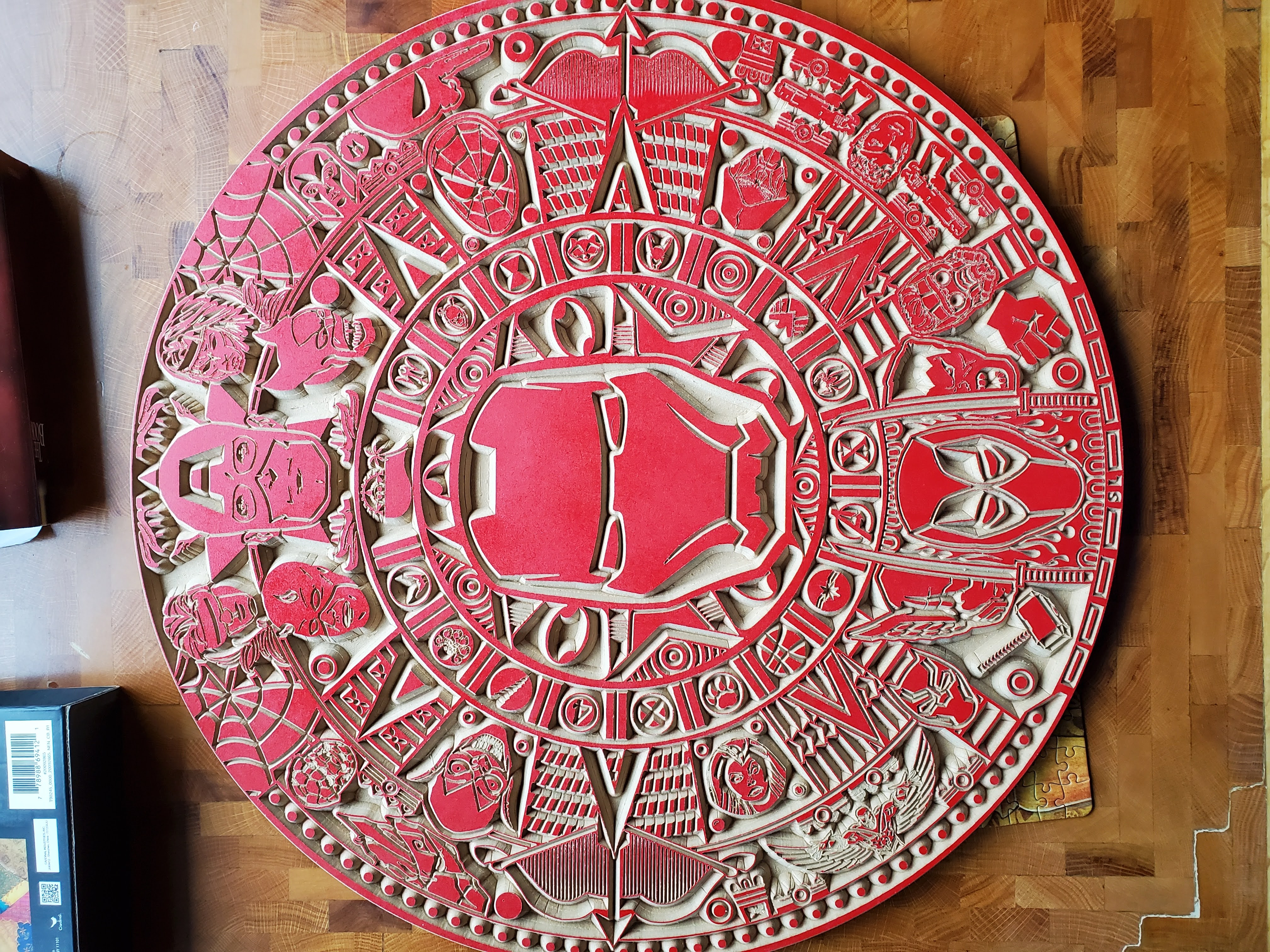 Marvel Aztec Calendar